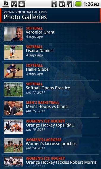 Imagen 1 para Syracuse University Athle…