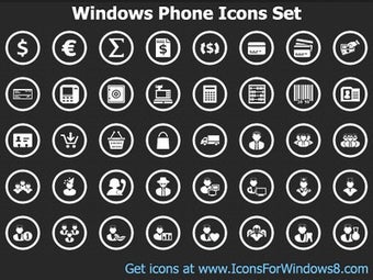 Imagen 0 para Windows Phone Icons Set