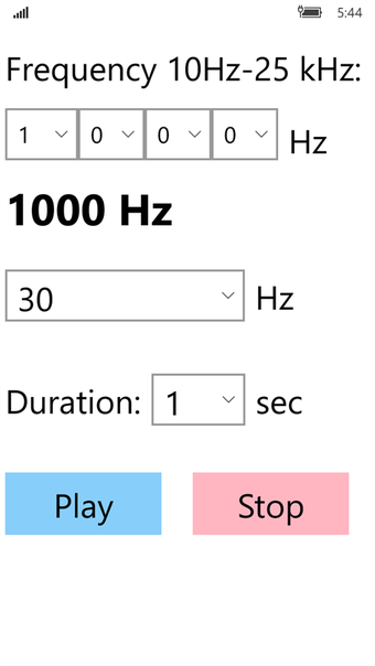 Image 0 for Tone generator for Window…