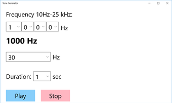 Image 1 for Tone generator for Window…
