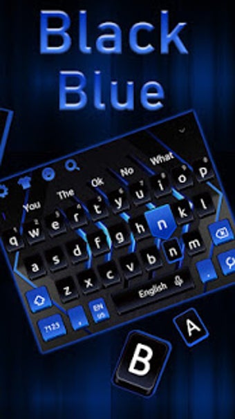 Image 2 for Black Blue Keyboard