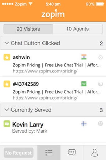 Image 0 for Zopim Live Chat for iPhon…