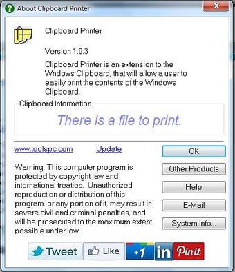 Image 0 for SB-Clipboard Prnter