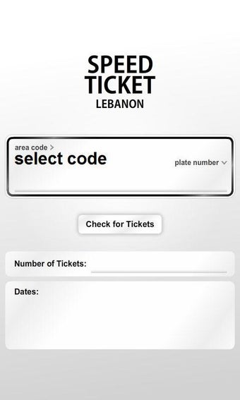 Imagen 0 para Speed Ticket Lebanon