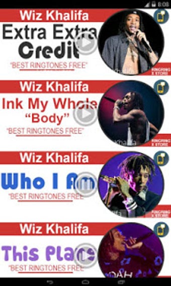 Image 0 for Wiz Khalifa - Best Ringto…