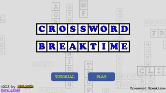 Image 0 for Crossword Breaktime