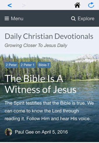 Image 0 for Daily Christian Devotiona…