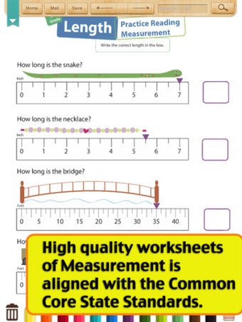 Imagen 0 para Kids Math-Measurement Wor…
