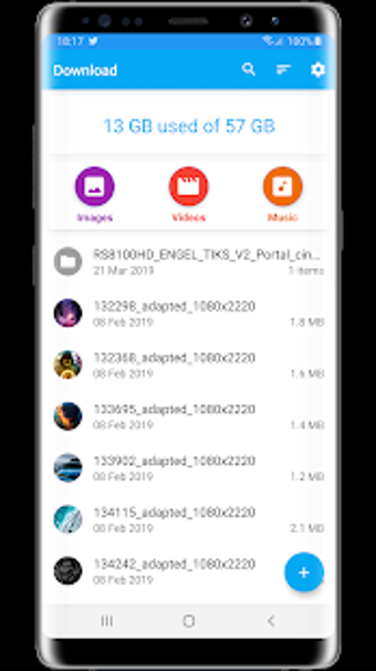 Imagen 1 para Download Manager FREE