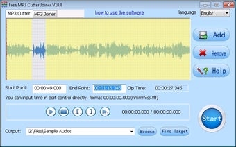 Image 0 for Free MP3 Cutter Joiner