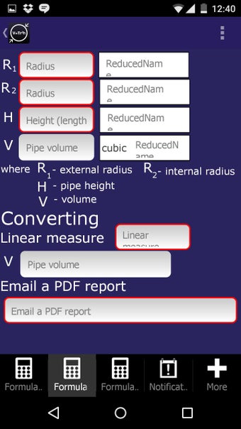 Image 3 for Oilfield Pipe Volume app