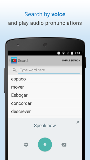 Imagen 1 para Portuguese Dictionary