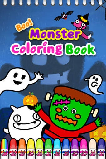 Image 0 for Boo! Monster Coloring Boo…