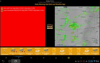 Imagen 0 para Early Warning Hail Alerts