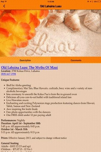 Image 0 for Maui Luau Guide