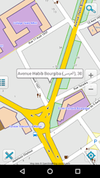 Imagen 1 para Map of Tunisia offline