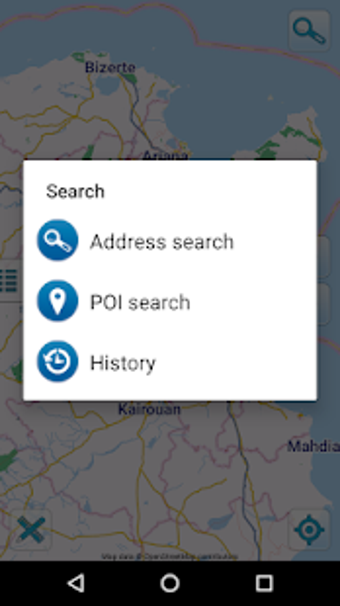 Imagen 1 para Map of Tunisia offline