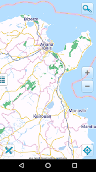 Imagen 0 para Map of Tunisia offline