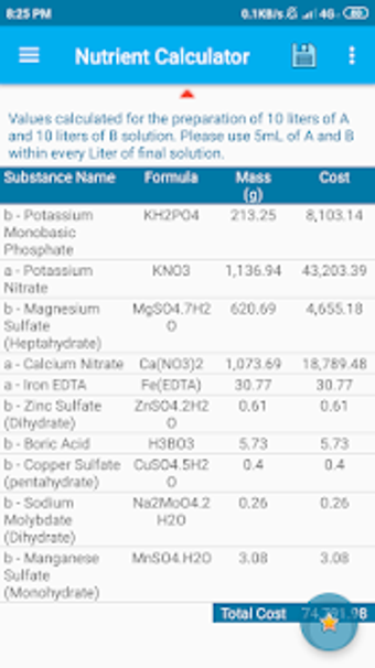 Image 1 for Hydroponics Nutrient Calc…