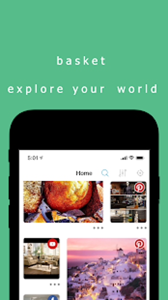 Image 0 for Basket - Social media sea…