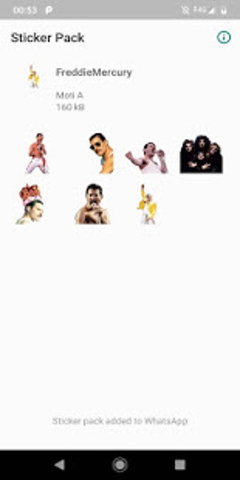 Image 1 for Freddie Mercury Fans Stic…