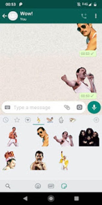 Image 2 for Freddie Mercury Fans Stic…