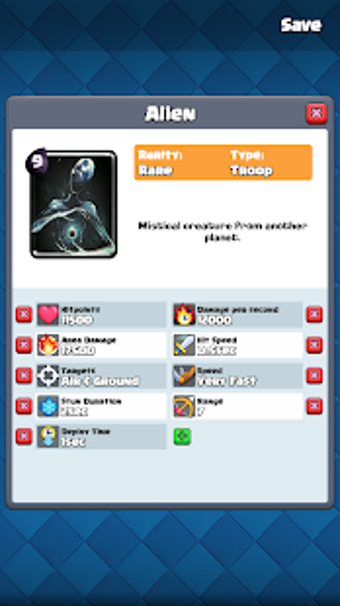 Imagen 1 para Card Creator for Clash Ro…
