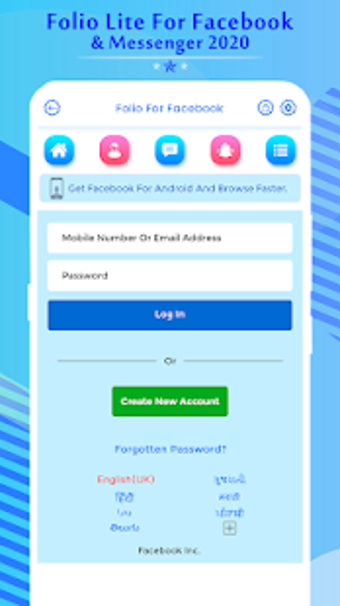 Image 2 for Folio Lite For Facebook &…
