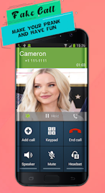 Imagen 0 para Dove Cameron fake call