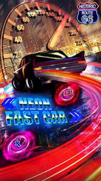 Imagen 1 para Blazing Neon Car Themes H…