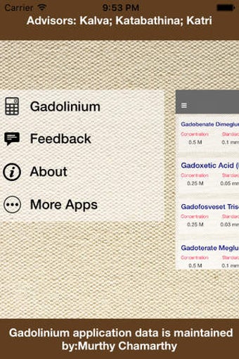 Image 0 for Gadolinium Calculator