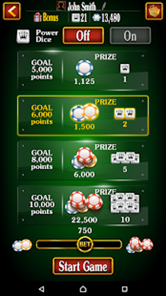 Imagen 1 para Farkle Dice Game
