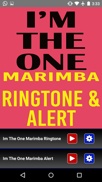 Image 2 for I'm The One Marimba Ringt…