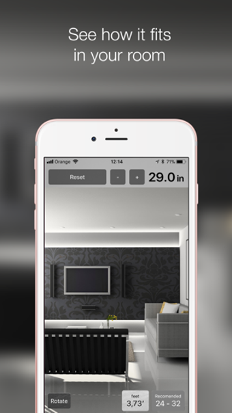 Image 0 for TV Size Calculator