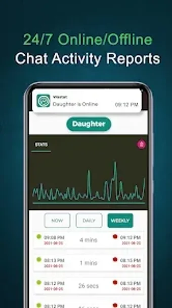 Image 0 for WaStat: Online Last Seen