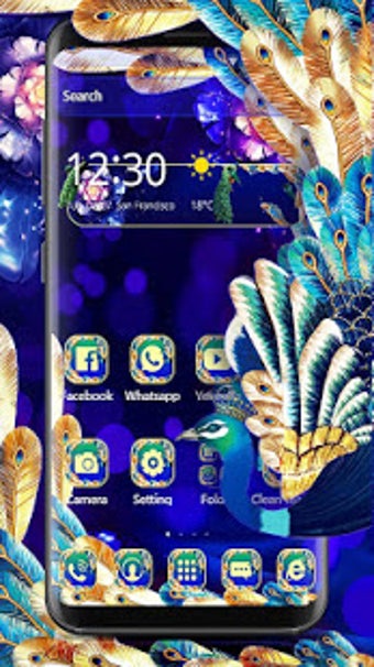 Image 3 for Luxurious Peacock Theme