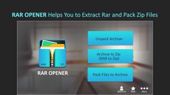 Image 0 for RAR Opener & RAR to ZIP C…