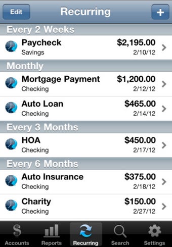 Image 4 for Accounts Lite - Checkbook
