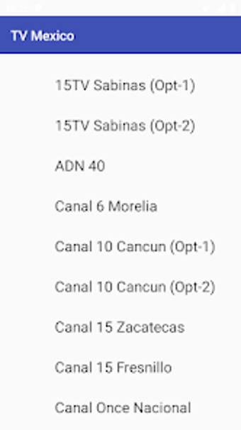 Imagen 0 para TV Mexico channel list