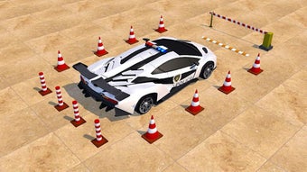 Image 0 for Modern Police Car Parking…