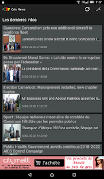Image 0 for Cameroon News | CRTV | Li…