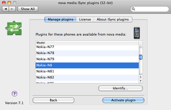 Image 0 for iSync plugins