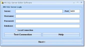 Imagen 0 para MS SQL Server Editor Soft…