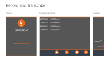 Image 1 for Record and Transcribe for…