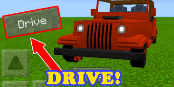 Image 1 for Cars mod for MCPE Addon