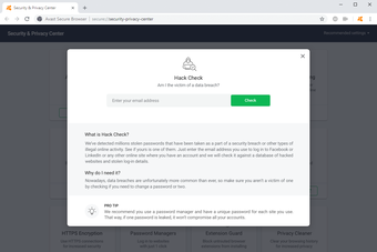 Image 0 for Avast Secure Browser