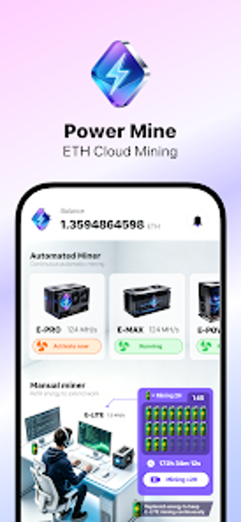 Imagen 0 para Power Mine ETH Mining
