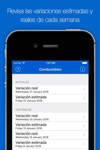 Image 0 for Variacin Combustibles Chi…