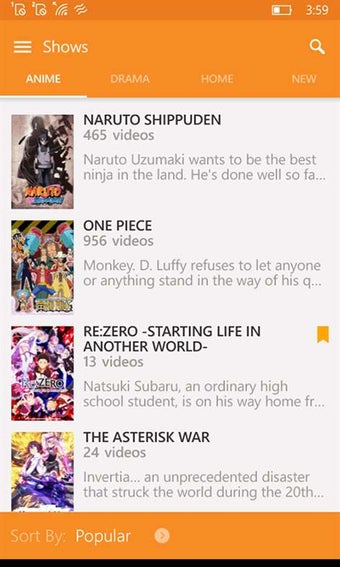 Imagen 2 para Crunchyroll for Windows 1…