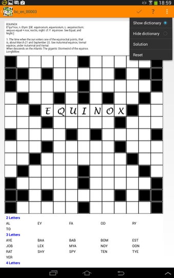Imagen 0 para Fill-it in Crossword Puzz…